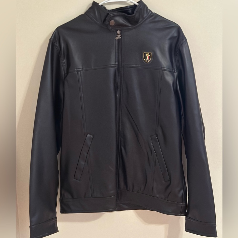A. COLLEZIONI leather jacket